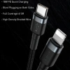 Baseus Cafule Series Type-C To İPhone PD18W Hızlı Şarj Kablosu 1Metre-(5775)