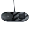 Baseus Simple 2in1 Kablosuz Wireless Şarj 18W iPhones+iPods-(5775)
