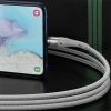 Baseus Zinc Safe Manyetik Usb Kablo Şarj Android Micro 2.1A 1Metre-(5775)