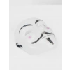 Beyaz Renk Pembe Yanaklı İthal V For Vendetta Maskesi