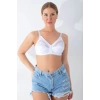 Beyaz  Toparlayıcı Sütyen - 502