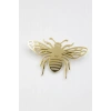 Çelik Arı Broş - Altın