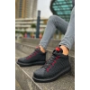 CH111 - GST Milano Erkek Bot SIYAH/KIRMIZI