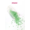 Dökme Cam Kum Boncuk (8/0) 3 mm - 60 Gram - Şeffaf Açık Yeşil - BNC191