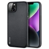 Dux Ducis Fino Serisi iPhone 14 Plus 6.7 inç Kılıf Premium Dokuma Silikon Kılıf-(5775)