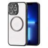 Dux Ducis iPhone 13 Pro Aimo Series MagSafe Premium Buzlu Sert PC-TPU Kılıf-(5775)