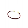 Hasır Pndr Bileklik - Bordo