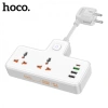 HOCO AC12A 2500W 2 Priz + 3 USB + 30W Type-C Multifonksiyonel Priz Çoğaltıcı Şarj Aleti-(5775)