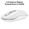 HOCO GM21 Platinium 1600dPi 2.4G Bluetooth Kablosuz Optik Mouse-(5775)