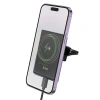 Hoco HW19 Klima Havalandırma Bölmesi Wireless Kablosuz Hızlı Şarj Araç Telefon Tutucu-(5775)