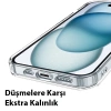 Hoco iPhone 15 Plus Anti-Fall Darbe Önleyici Airbag Manyetik Magsafe Silikon Kılıf-(5775)