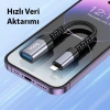 HOCO UA24 Dişi USB To Erkek iPhone Lightning Dönüştürücü 2.0 converter-(5775)