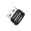HOCO UA6 Erkek USB to Dişi Type-C Dönüştürücü Çevirici Adaptör-(5775)