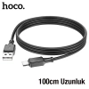 HOCO X101 Assistant USB to Type-C 3A Hızlı Şarj ve Data Kablosu-(5775)