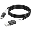 HOCO X82 Micro USB to USB 2.4A Silikon Data ve Şarj Kablosu-(5775)