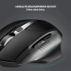 İNPHİC F1 Kablosuz Fare Şarj Edilebilir Sessiz Kullanım 2.4G 500 mAh USB Mouse-(5775)