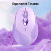 İNPHİC M8 Kablosuz Fare Şarj Edilebilir Sessiz Kullanım 2.4G USB Mouse-(5775)