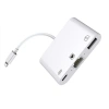 İPhone/İPad 3İN1 Ethernet RJ45 Ve Usb Kamera Adaptörü NK107-(5775)