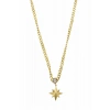 Kutup Yıldızı Zincir Kolye - Altın