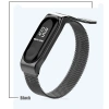 Mijobs Xiaomi Mi Band 4-3 Metal Kayış Kordon Milano Loop-(5775)