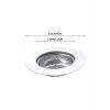 Mutfak Su Lavabo Filtresi Örgü Süzgeç Paslanmaz Çelik 7.5 cm Çap