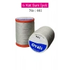 Oyalı 4 Kat Suni İpek İplik İğne Oyası Boncuk İpi Tığ Oyası No:441