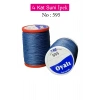 Oyalı 4 Kat Suni İpek İplik İğne Oyası Boncuk İpi Tığ Oyası No:595