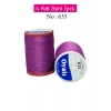 Oyalı 4 Kat Suni İpek İplik İğne Oyası Boncuk İpi Tığ Oyası No:635