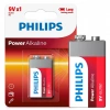 PHILIPS 6LR61-P1B 9 VOLT POWER ALKALİN PİL (TEKLİ) (4767)