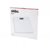 SİNBO SBS-4451 DİJİTAL - PİLLİ BEYAZ CAM BANYO BASKÜL TERAZİ TARTI LCD EKRAN 180KG/100GR 26X26CM (4767)