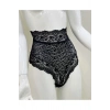 Siyah Dantelli Yüksek Bel Külot Venüs-k1013