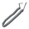 TELEFON SPIRAL KABLO GRİ ELEKTROMER (4767)