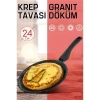 Turk Krep Tavası Granit Döküm Profesyonel