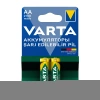 VARTA NI-MH 1.2V 2100 MAH HR6 AA ŞARJLI 2Lİ KALEM PİL (4767)