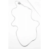 Yılan Zincir Kolye - 46cm - Gümüş