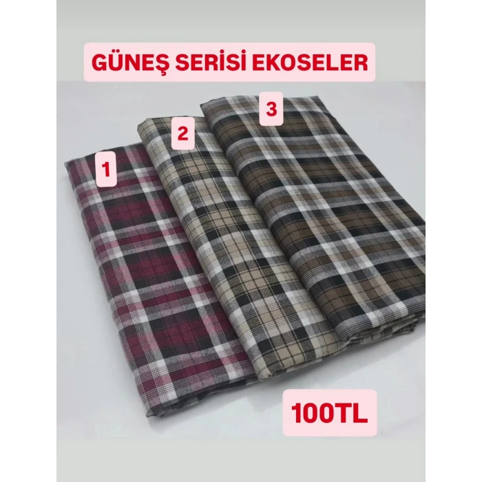GÜNEŞ SERİSİ Ekoseler