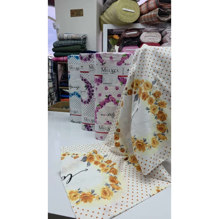 *HUZUR* Ranforce Dubai Nevresim Kumaşları