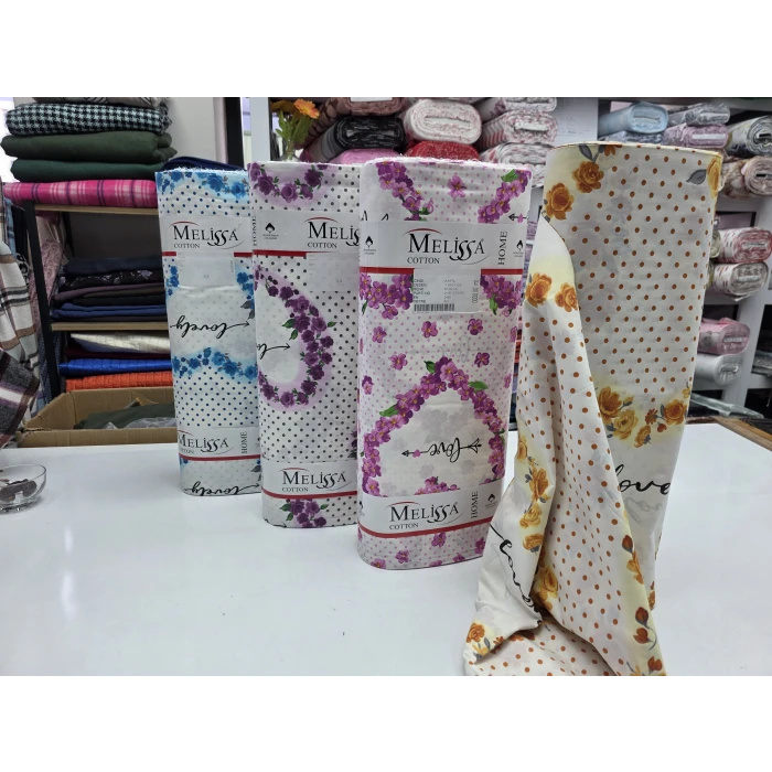 *HUZUR* Ranforce Dubai Nevresim Kumaşları