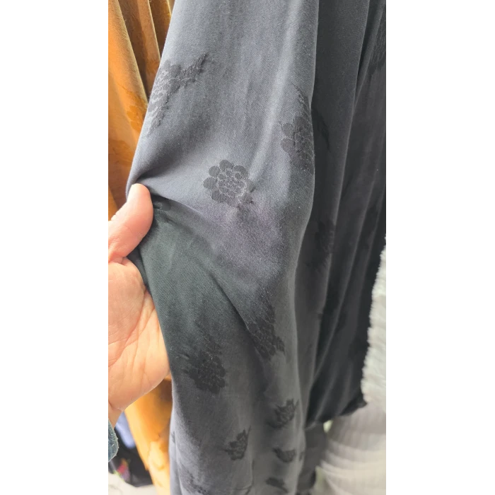 DESENLİ İPEK CUPROLAR Mimoza Desen