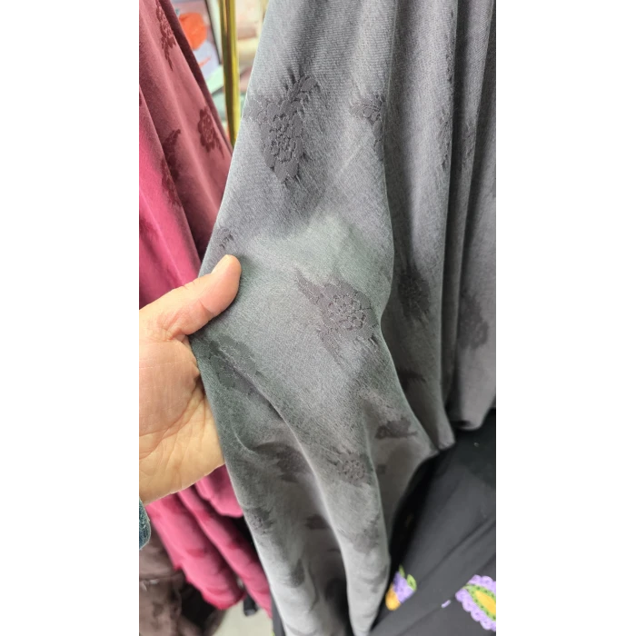 DESENLİ İPEK CUPROLAR Mimoza Desen