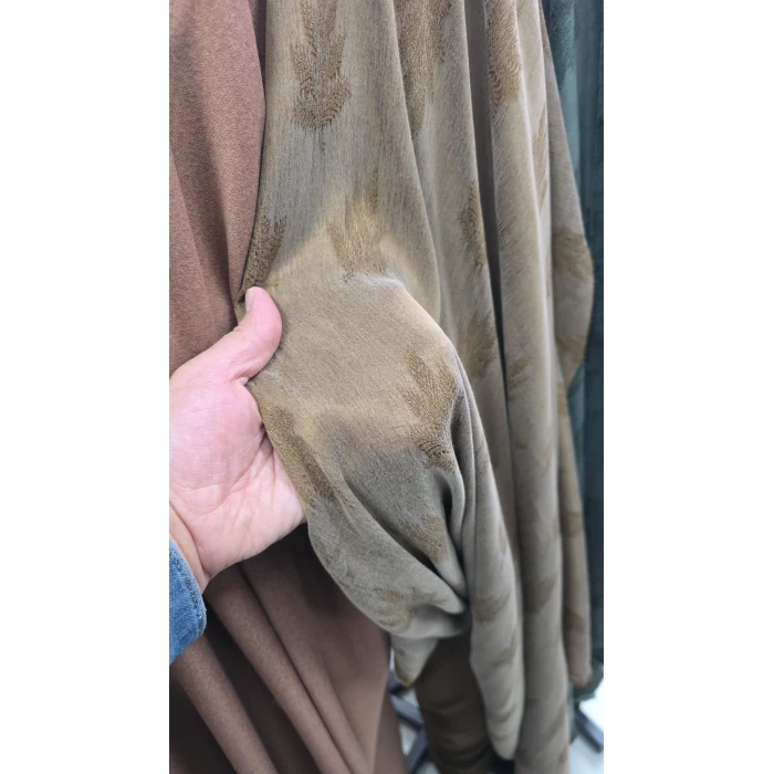 DESENLİ İPEK CUPROLAR Açelya Desen