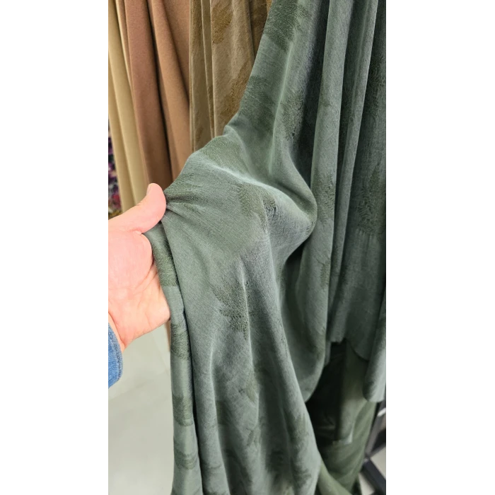 DESENLİ İPEK CUPROLAR Açelya Desen