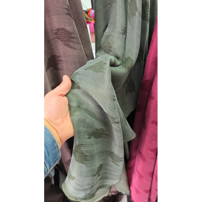 DESENLİ İPEK CUPROLAR Açelya Desen