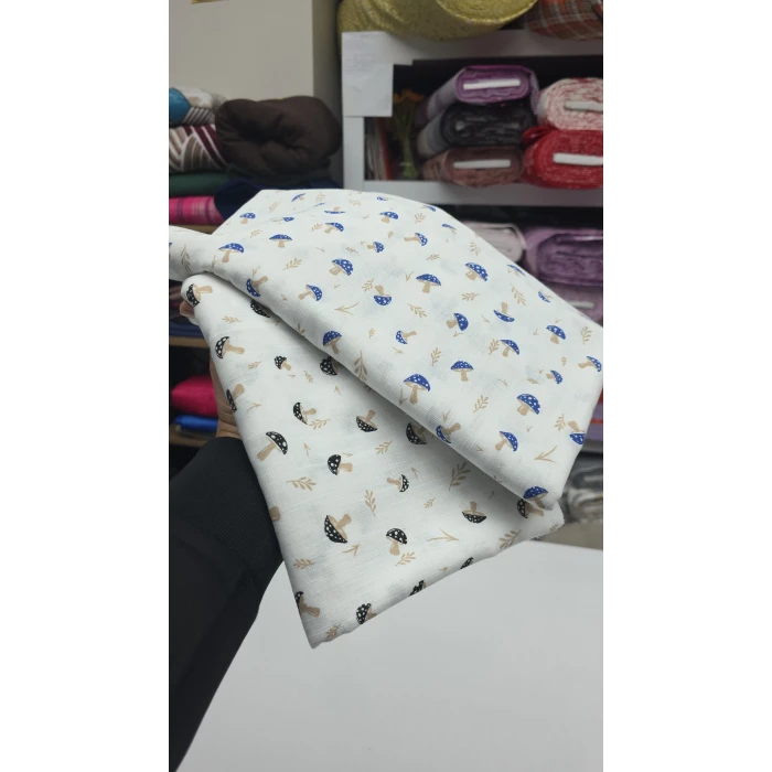 MANTAR DESENLİ Pamuk Ketenler