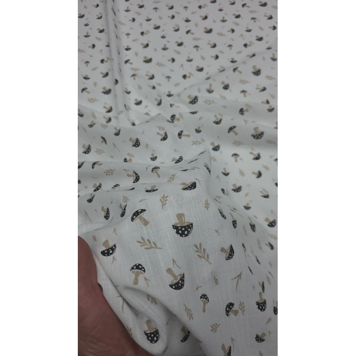 MANTAR DESENLİ Pamuk Ketenler