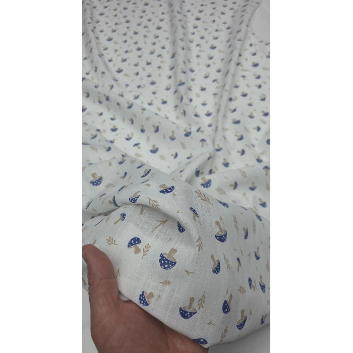 MANTAR DESENLİ Pamuk Ketenler