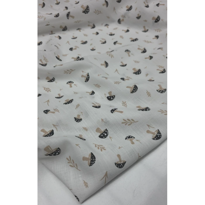 MANTAR DESENLİ Pamuk Ketenler