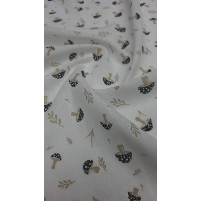 MANTAR DESENLİ Pamuk Ketenler