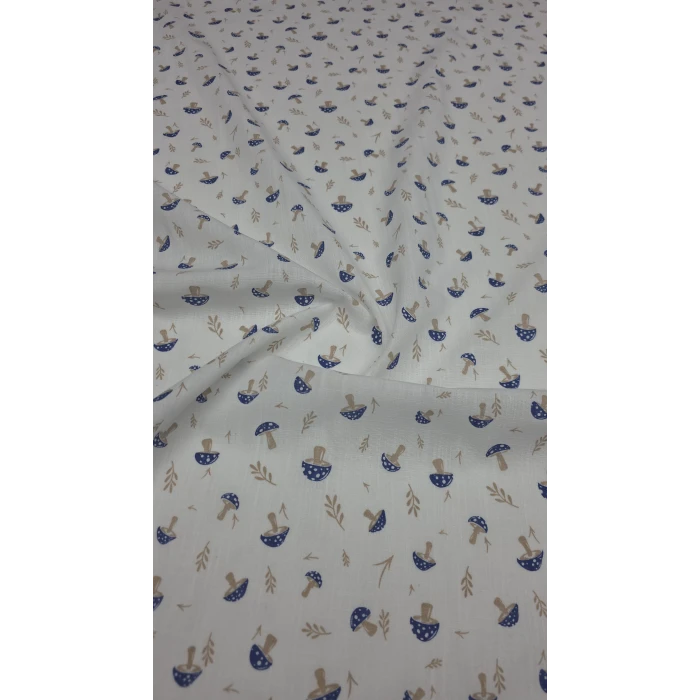 MANTAR DESENLİ Pamuk Ketenler