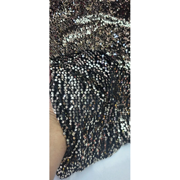FRANSIZ KADİFELİ PUL PAYET KUMAŞLAR